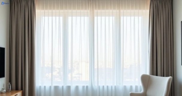 Restored vibrant drapes in gymea-bay-nsw QLD after Matty Curtain Cleaning
